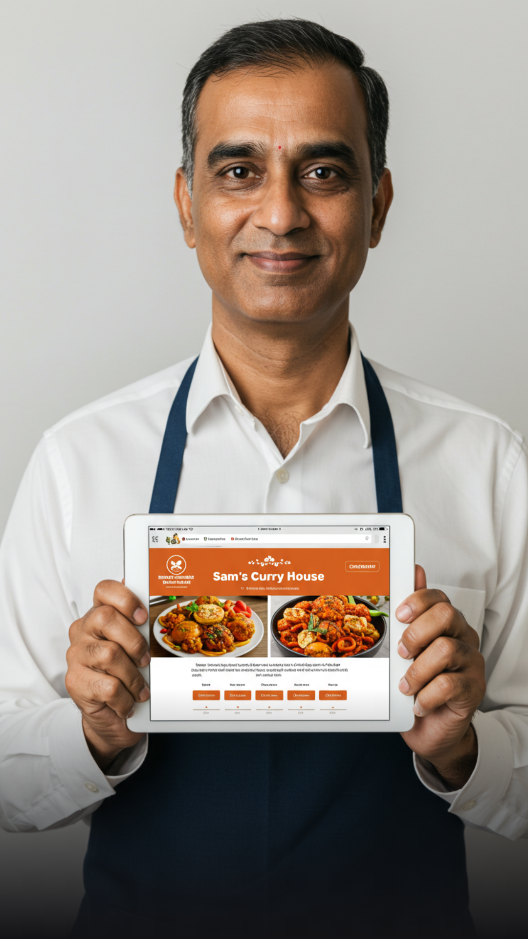Your Takeaway, Your Rules - Online ordering website mockup